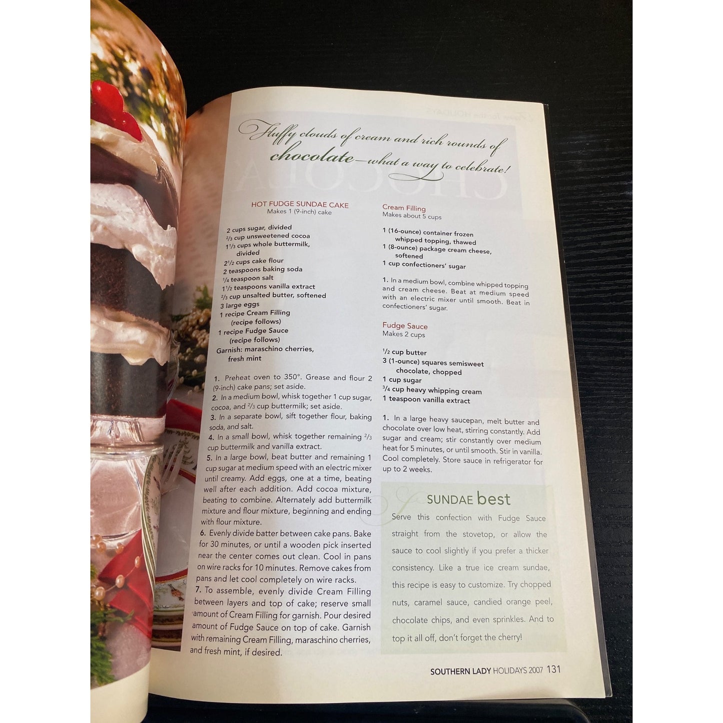 Southern Lady Holidays 2007 Special Issue Christmas Recipes Décor Entertaining