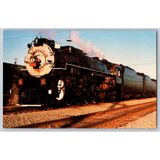 Railroad Train Southern Railway Locomotive No 2716 Inman Yard Atlanta Postcard
