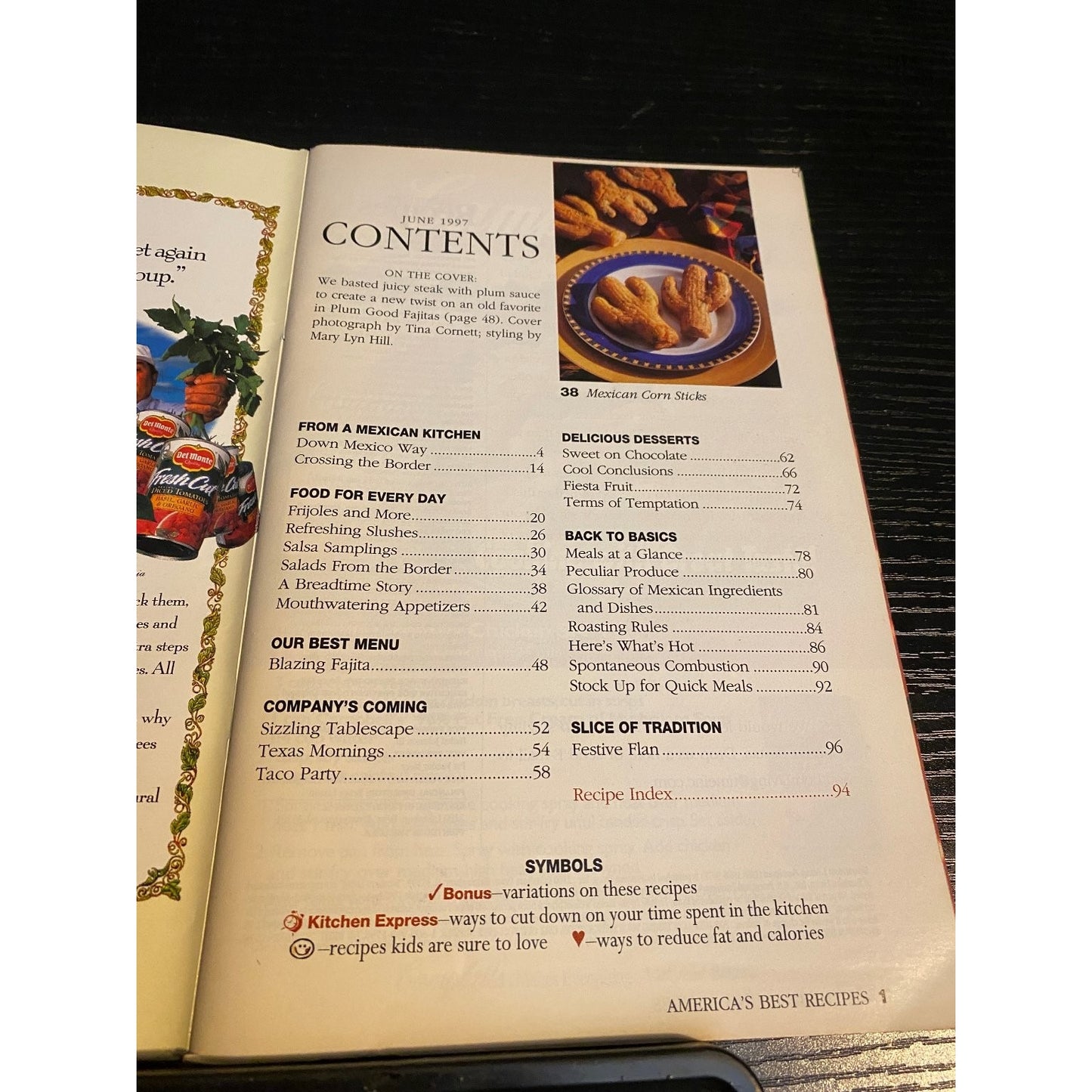 Southern Living Cookbook Booklet  June 1997 Mexican Made Easy Recipes