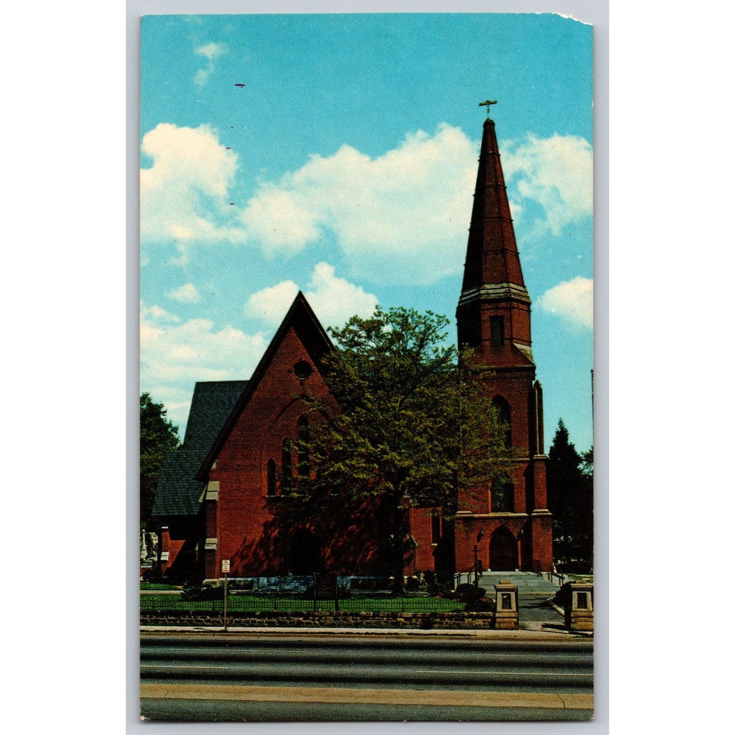 Greenville SC South Carolina Christ Church Episcopal 1971 Chrome Postcard Unused