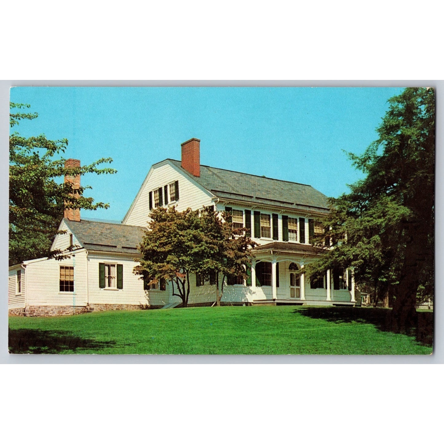 Williamsport PA Pennsylvania Dr Joseph Priestley Home Chrome Postcard Unused