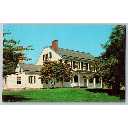 Williamsport PA Pennsylvania Dr Joseph Priestley Home Chrome Postcard Unused