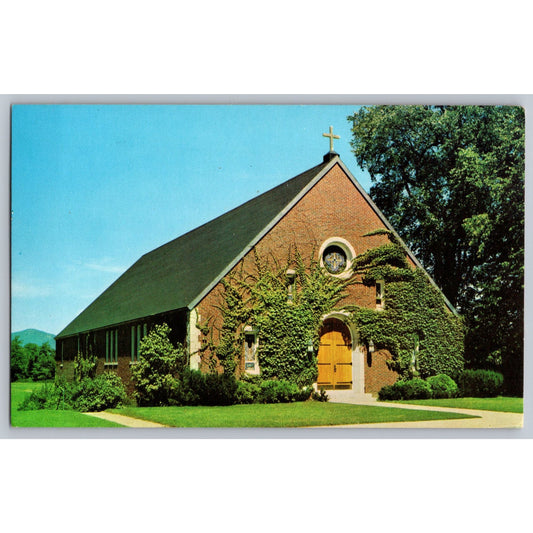 Conway NH New Hampshire St Charles Church Chrome Postcard Mike Roberts