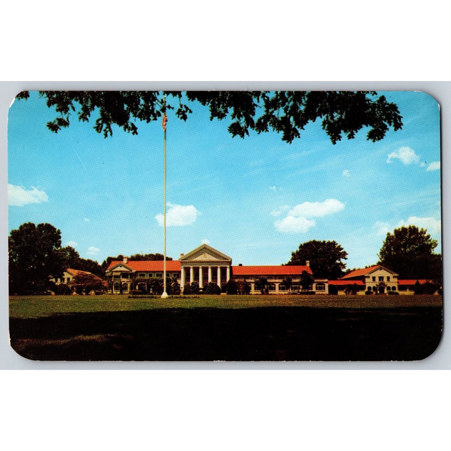 Bedford VA Virginia Elks National Home Chrome Postcard Roanoke Photo