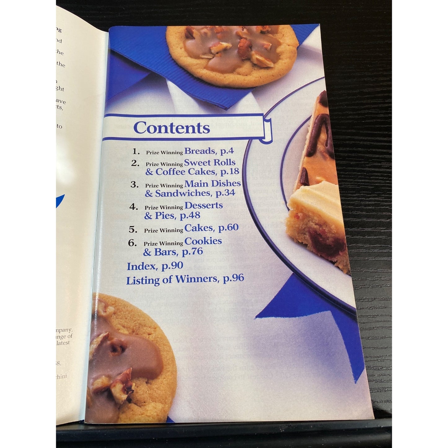 Pillsbury Classic Cookbook Booklet 100 Prize Winning Bake-Off Recipes  #75 1987