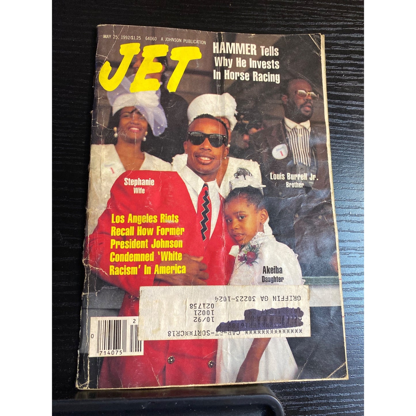 Jet Magazine May 25 1992 M.C. Hammer & Family