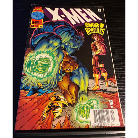 Marvel Comics X-Men Issue No. 58 December 1996 Roughhouse Hercules Edition