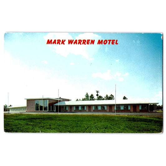 Richmond VA Virginia Mark Warren Motel Postcard Dexter Chrome Postcard Unused