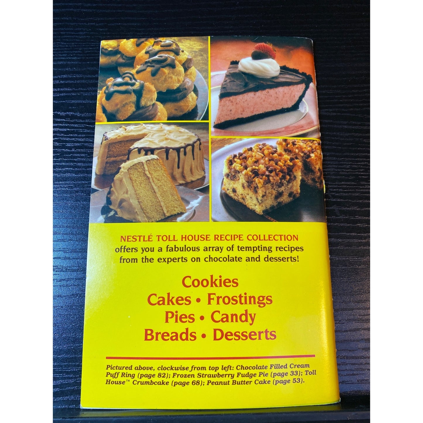 Nestle Toll House Recipe Collection Cookbook 1987 Favorite Recipes Booklet