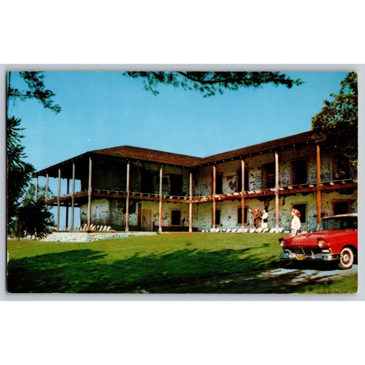 Sonoma CA California Vallejo's Petaluma Adobe Chrome Postcard Norcal News Co