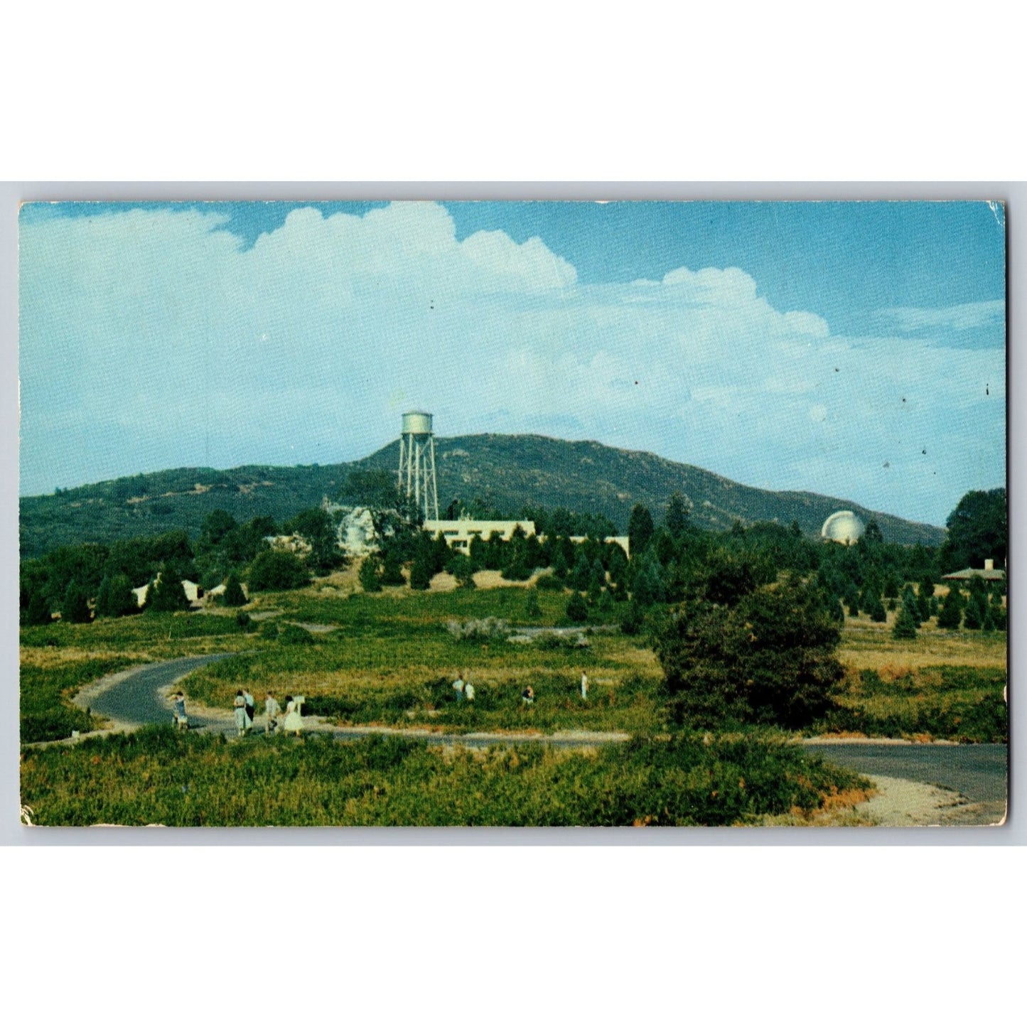 San Diego CA Palomar Mtn Powerhouse Machine Shop Schmidt Telescope Postcard