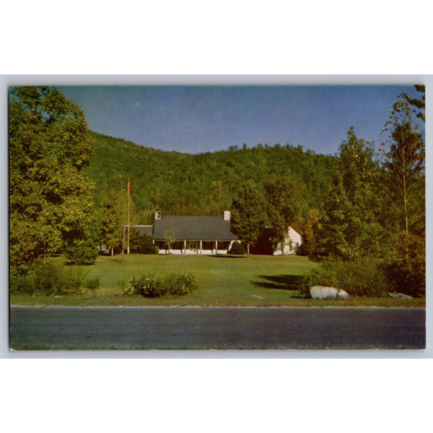 Gatlinburg TN Tennessee Smoky Mountains National Park Chrome Postcard Unused