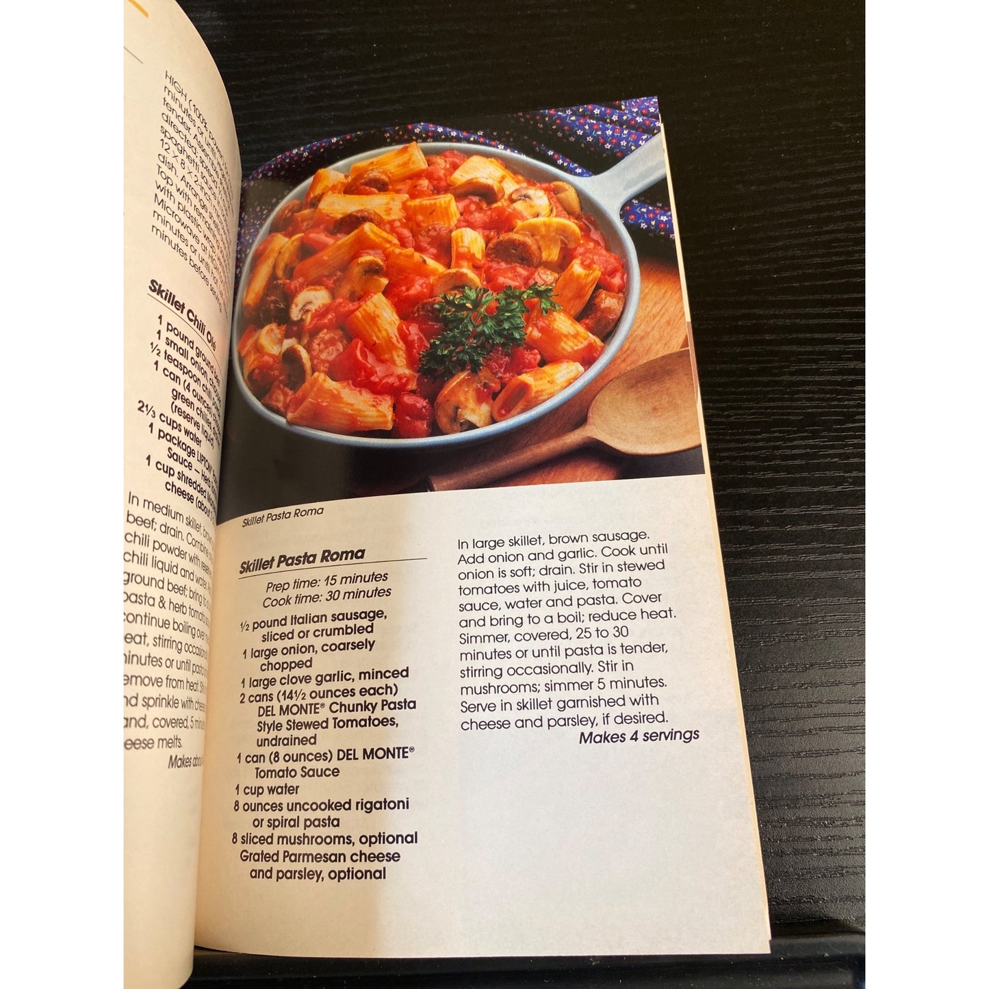 Favorite Brand Name 101+ Hurry-Up Pasta Recipes Cookbook Booklet Recipes 1992