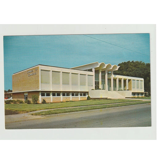 Decatur AL Alabama Decatur Chamber of Commerce Chrome Postcard Unused