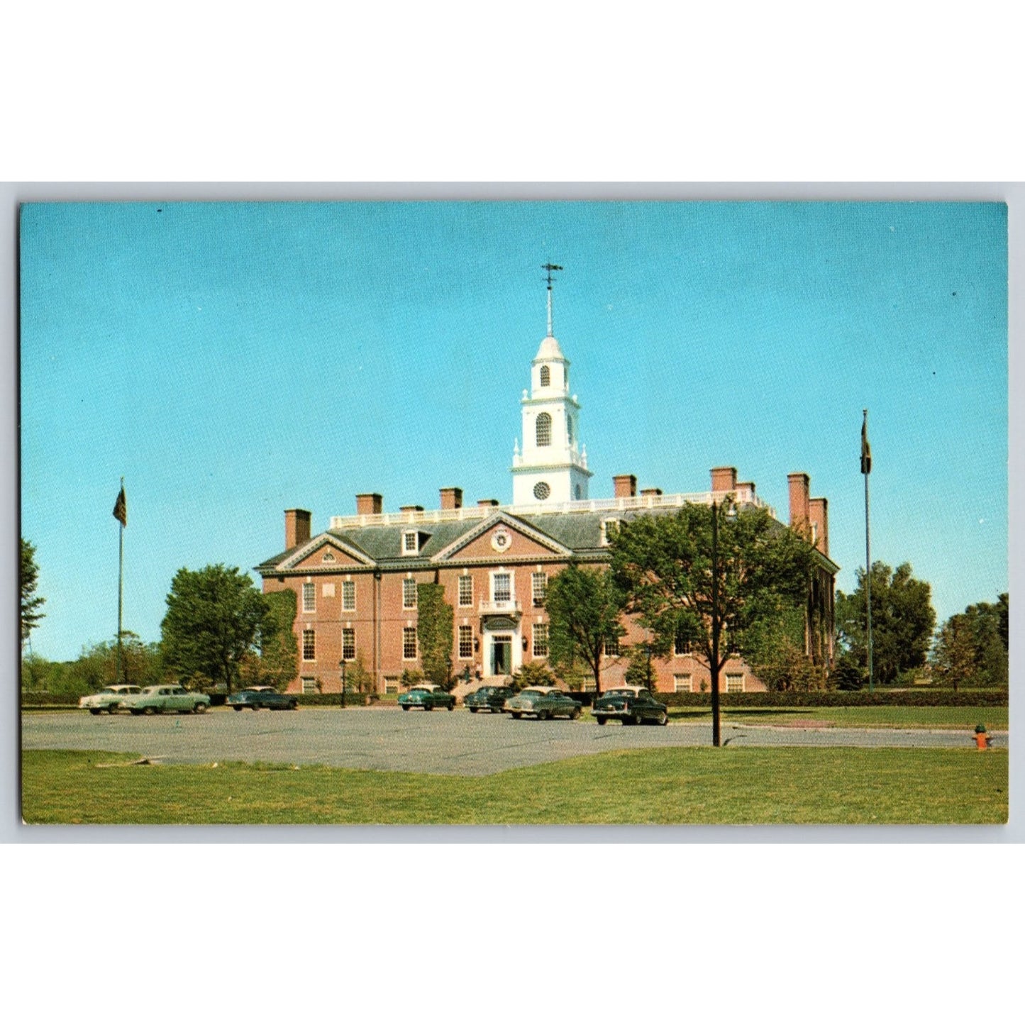 Dover DE Delaware New State House Chrome Postcard Unused Colourpicture