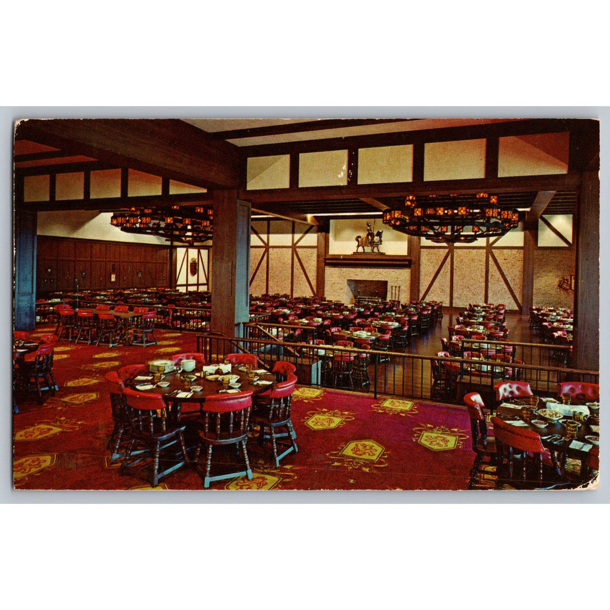 Hershey PA Pennsylvania Milton Hershey School Camelot Room Dining Hall Postcard
