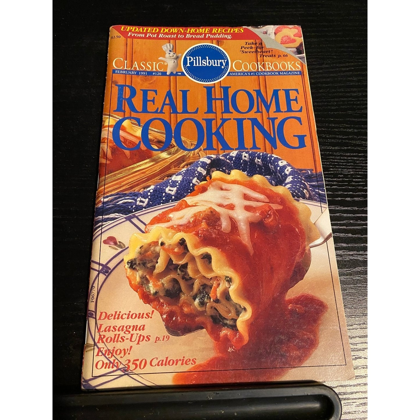 Pillsbury Classic Cookbook Booklet 1991 Real Home Cooking Recipes