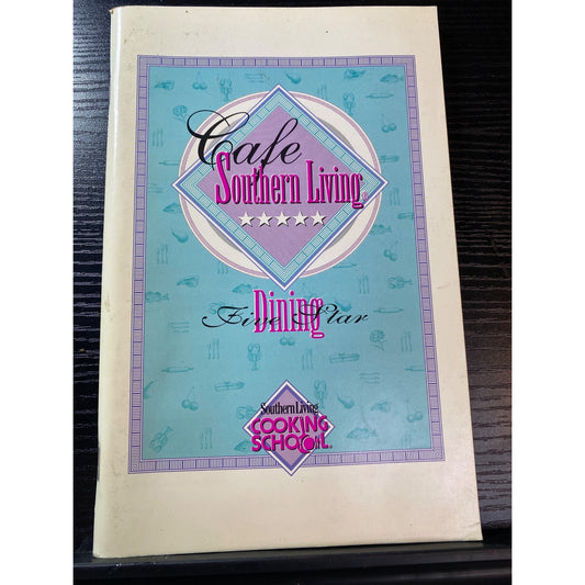 Southern Living Cooking School Recipe Book 1993