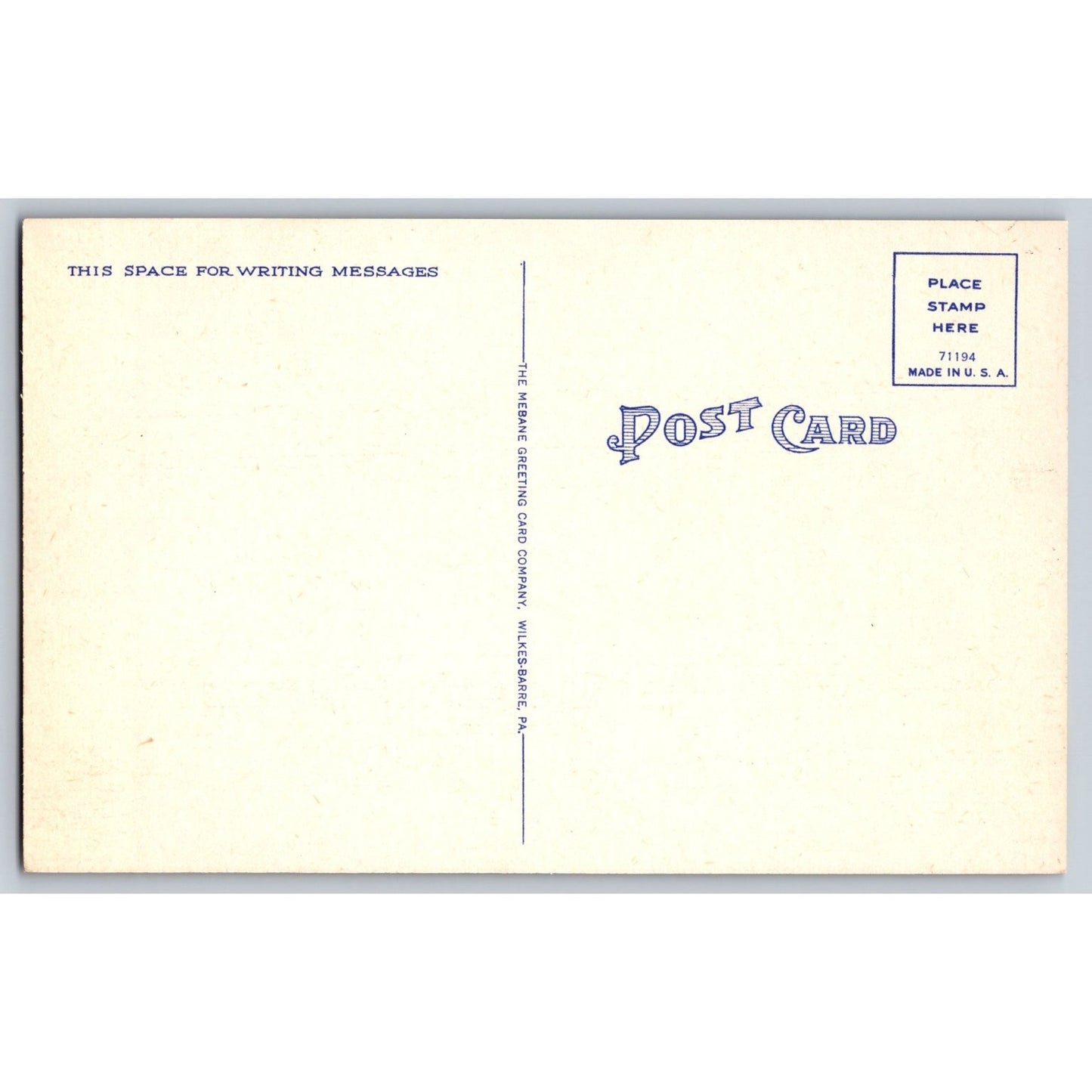 Williamsport PA Pennsylvania Lycoming County Court House Linen Postcard