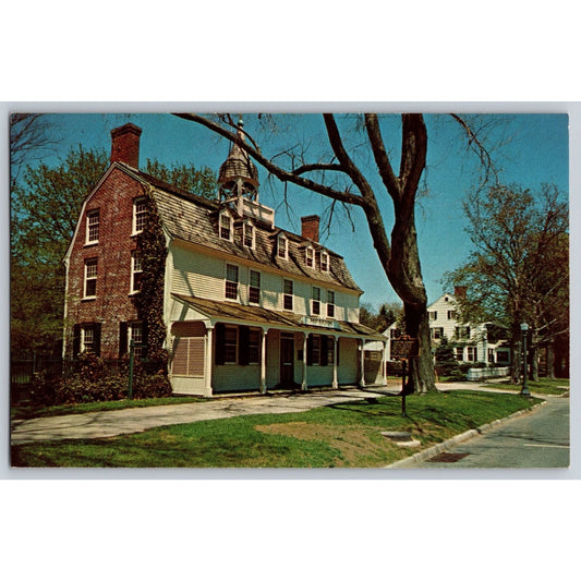 East Hampton Long Island NY New York Historic Clinton Academy Chrome Postcard