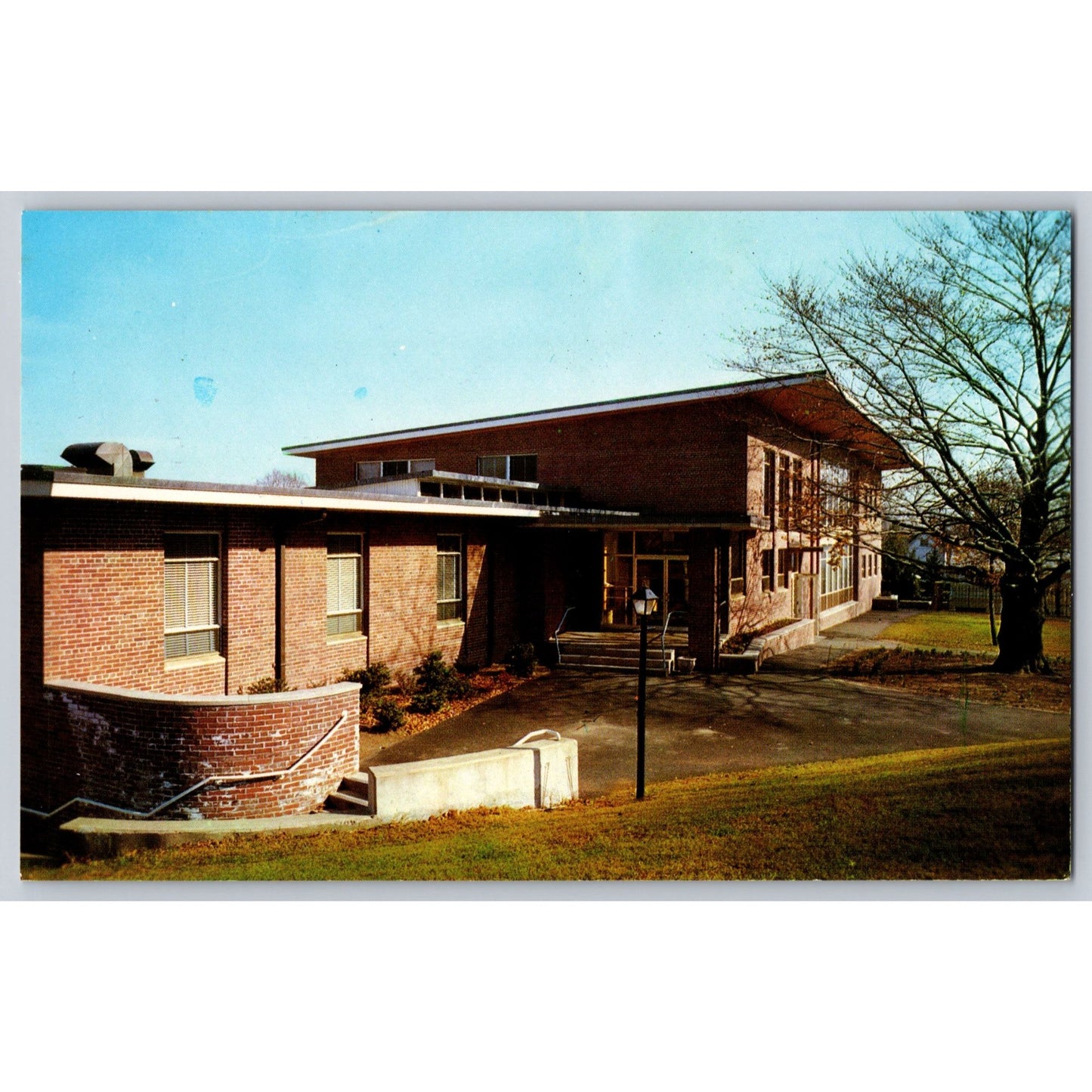 Rutherford NJ New Jersey Campus Fairleigh Dickinson University Chrome Postcard