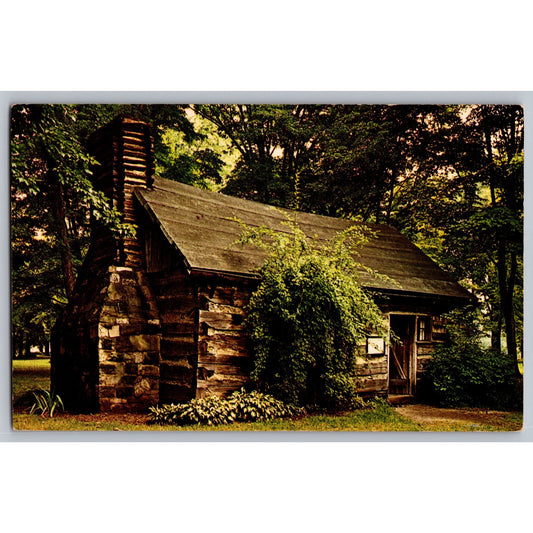 Mentor OH Ohio Lawnfield Cabin President Garfields Birthplace Museum Postcard