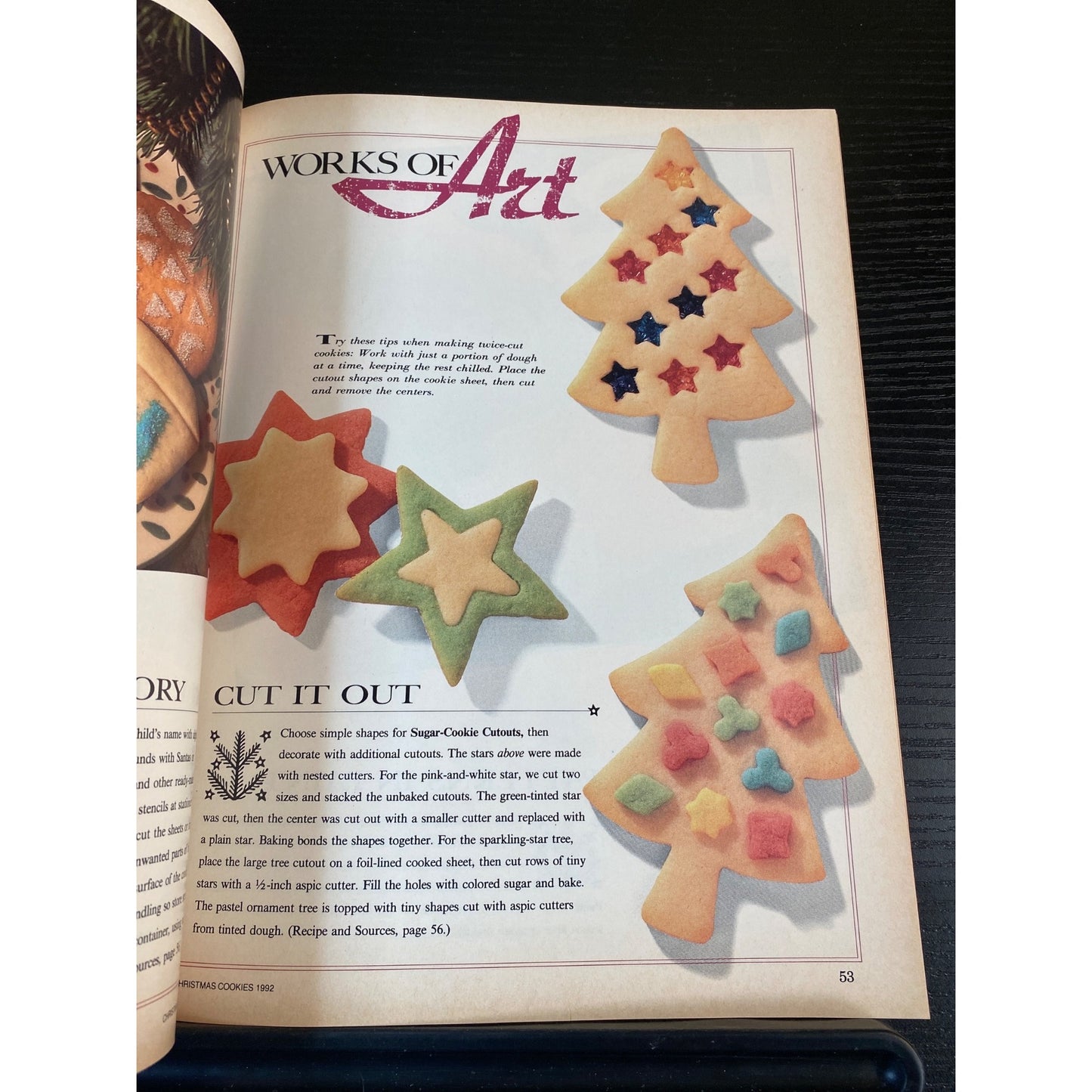 Better Homes & Gardens Christmas Cookies Magazine 1992 Holiday Recipes & Tips