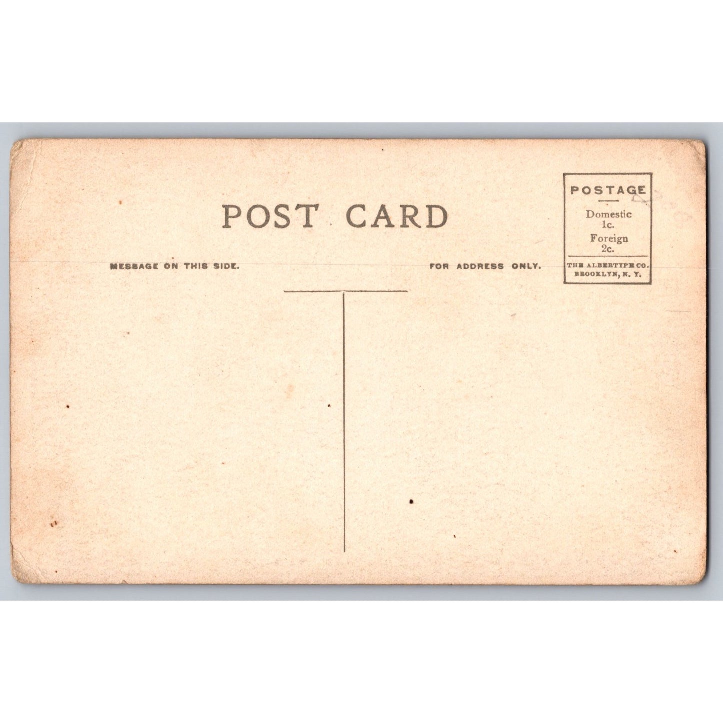 Bath NY New York State Soldiers And Sailors Home Divided Back Postcard Unused