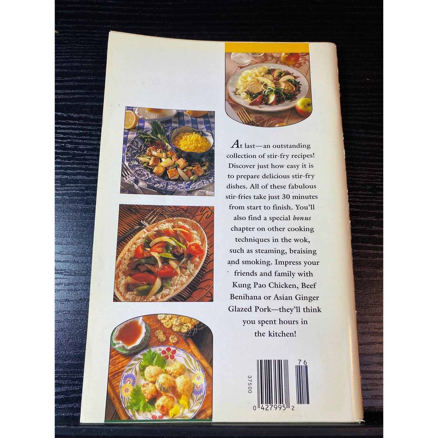 Quick & Easy Stir-Fry Recipes Cookbook Booklet 1996 Over 70 Recipes
