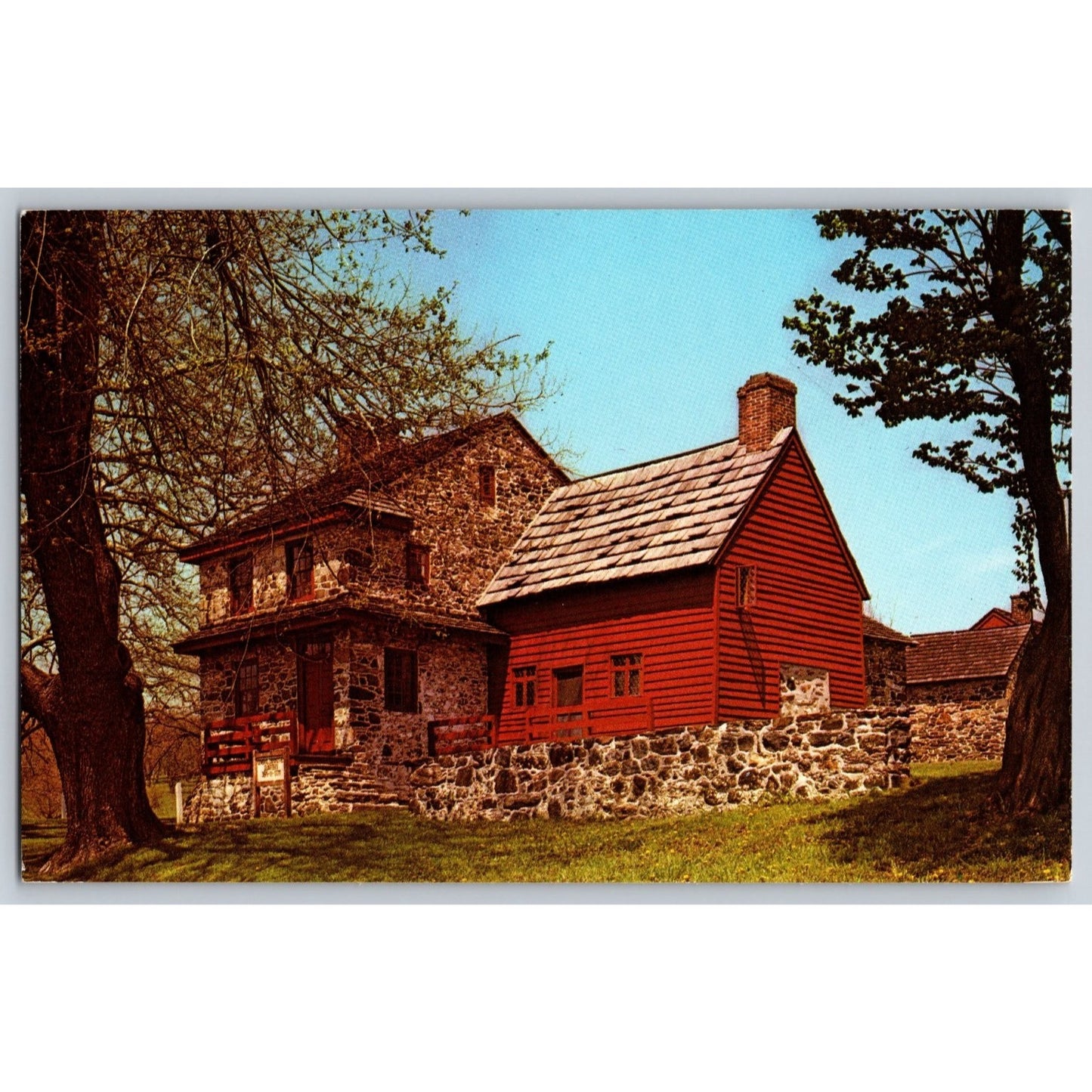 Chadds Ford PA Pennsylvania Brandywine Battlefield Park Lafayette Postcard