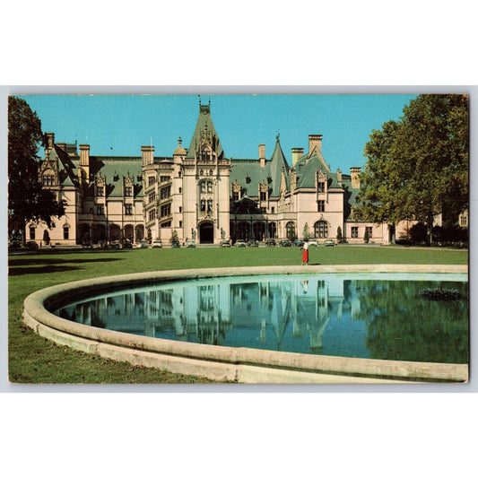 Asheville NC North Carolina Biltmore House Chrome Postcard Unused Colourpicture