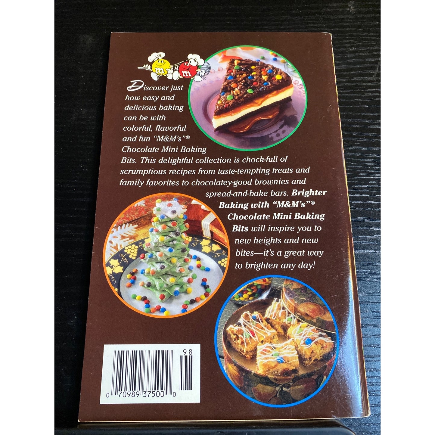 Brighter Baking With M&Ms Chocolate Mini Baking Bits Recipe Booklet Cookbook