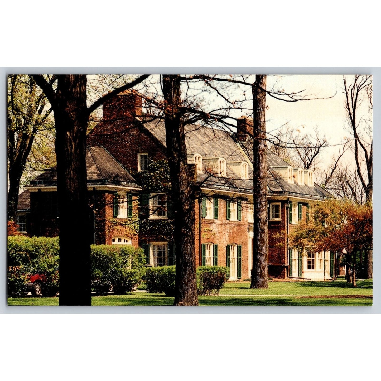 Saginaw MI Michigan Montague Inn Chrome Postcard Unused Dave Monaghan