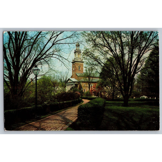 Granville OH Ohio Denison University Chapel Walk Chrome
