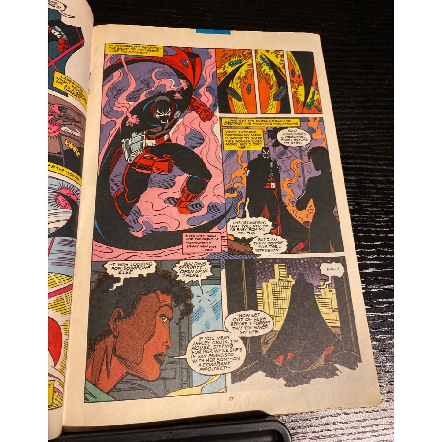 Marvel Nightwatch Second Sensational Issue #2 Comic Book 1994 Vintage Collectible