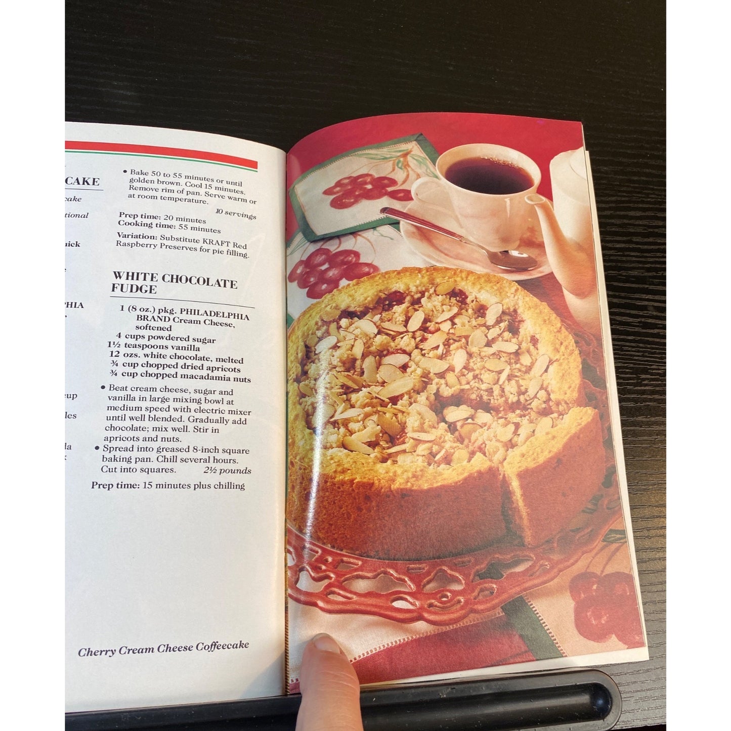 Favorite Recipes Philadelphia Cream Cheese 1990 Cookbook Booklet