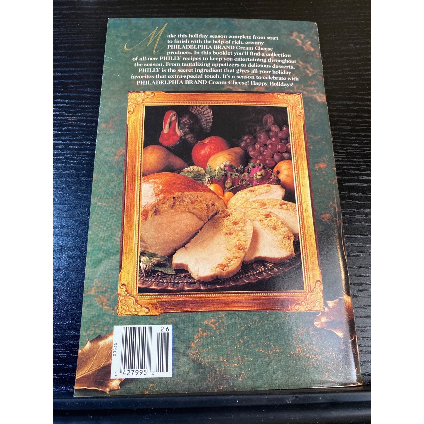 Favorite Recipes Philadelphia Cream Cheese 1990 Cookbook Booklet