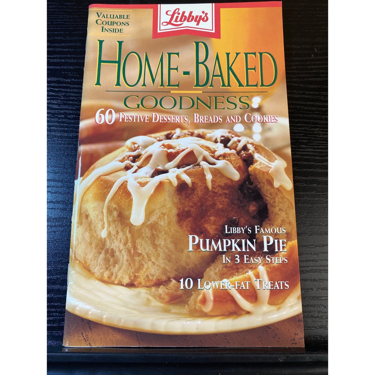 Libbys Home-Baked Goodness 1995 Cookbook Booklet Desserts Breads Cookies Pies