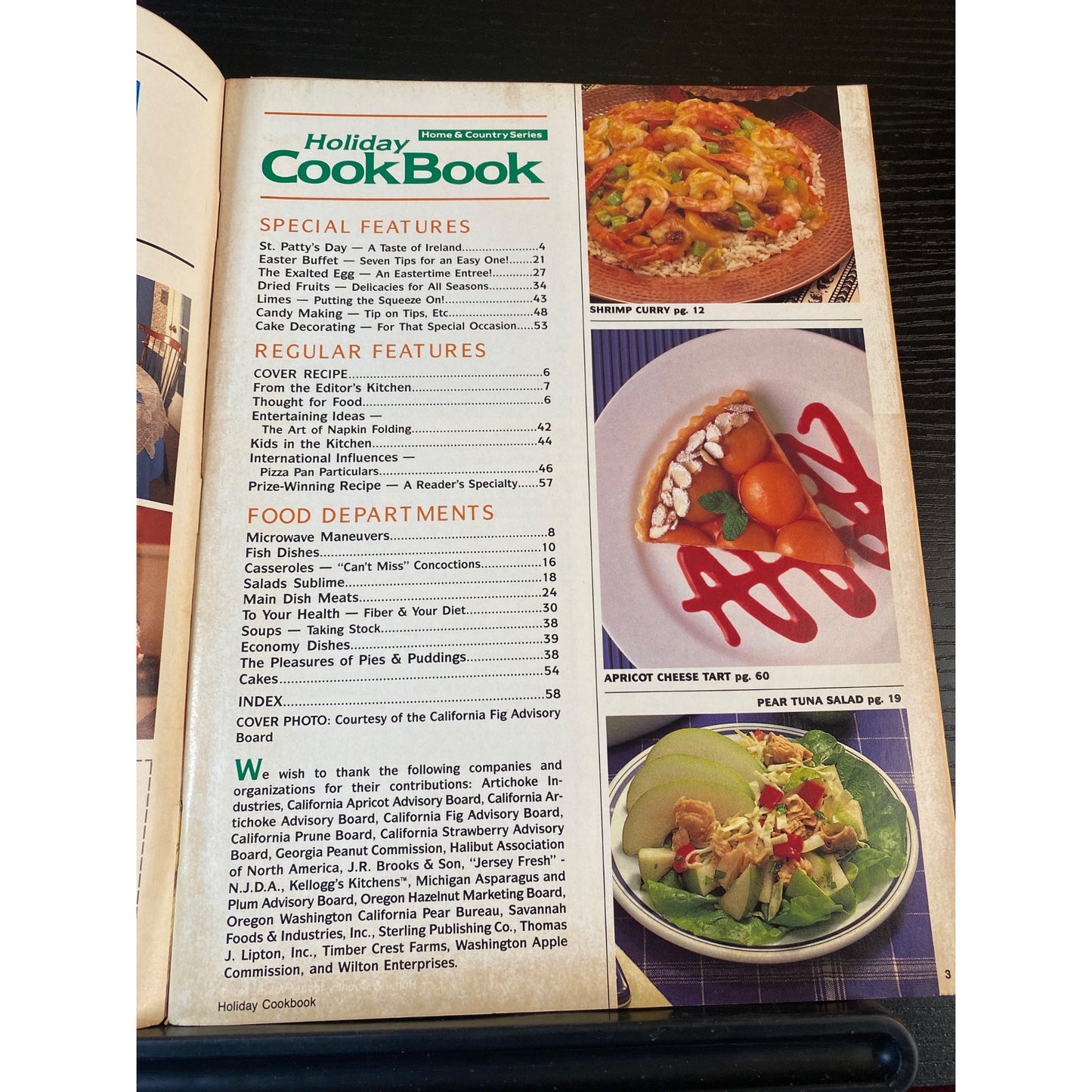 Home & Country Holiday Cooking Magazine Spring/Easter Special Over 100 Recipes