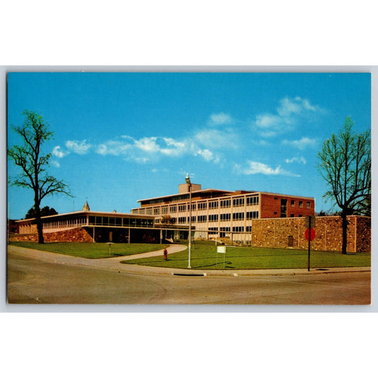 Carbondale IL Southern Illinois University Home Economics Building Postcard
