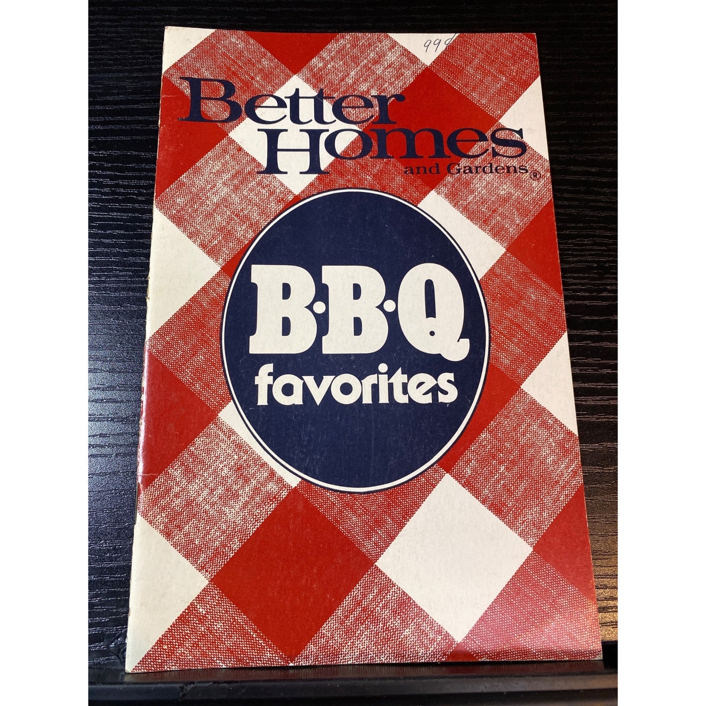 Better Homes & Gardens BBQ Favorites Cookbook Booklet 1985