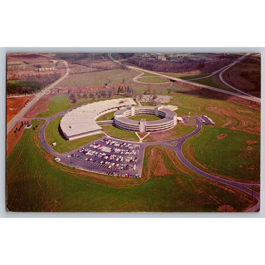 Valley Forge PA Pennsylvania American Baptist Church Office Aerial View Postcard
