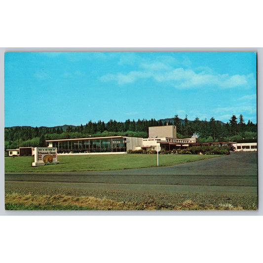 Tillamook OR Oregon Cheese Plant Factory Chrome Postcard Unused Henry McGrew