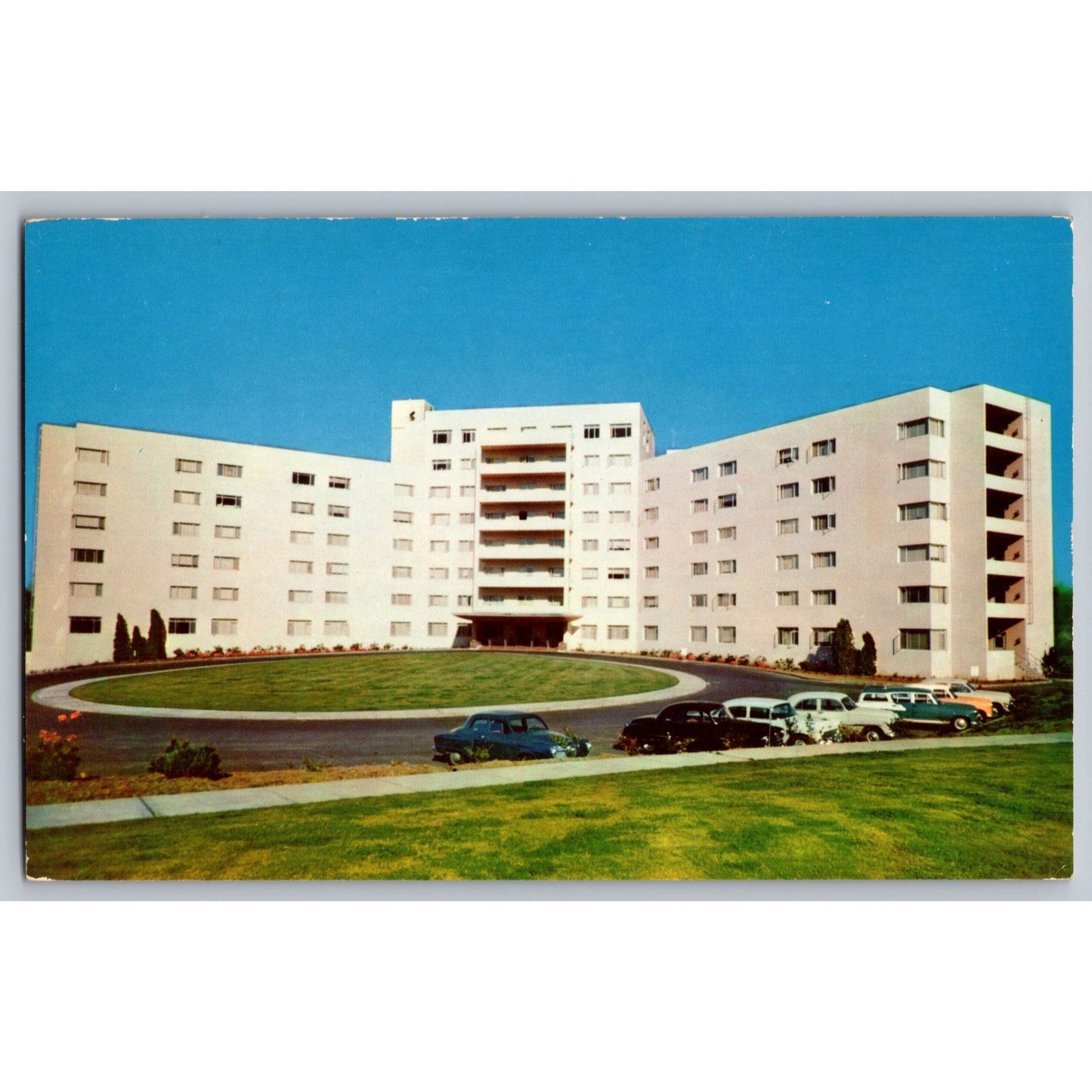 Portland OR Oregon Willamette View Manor Chrome Postcard Unused