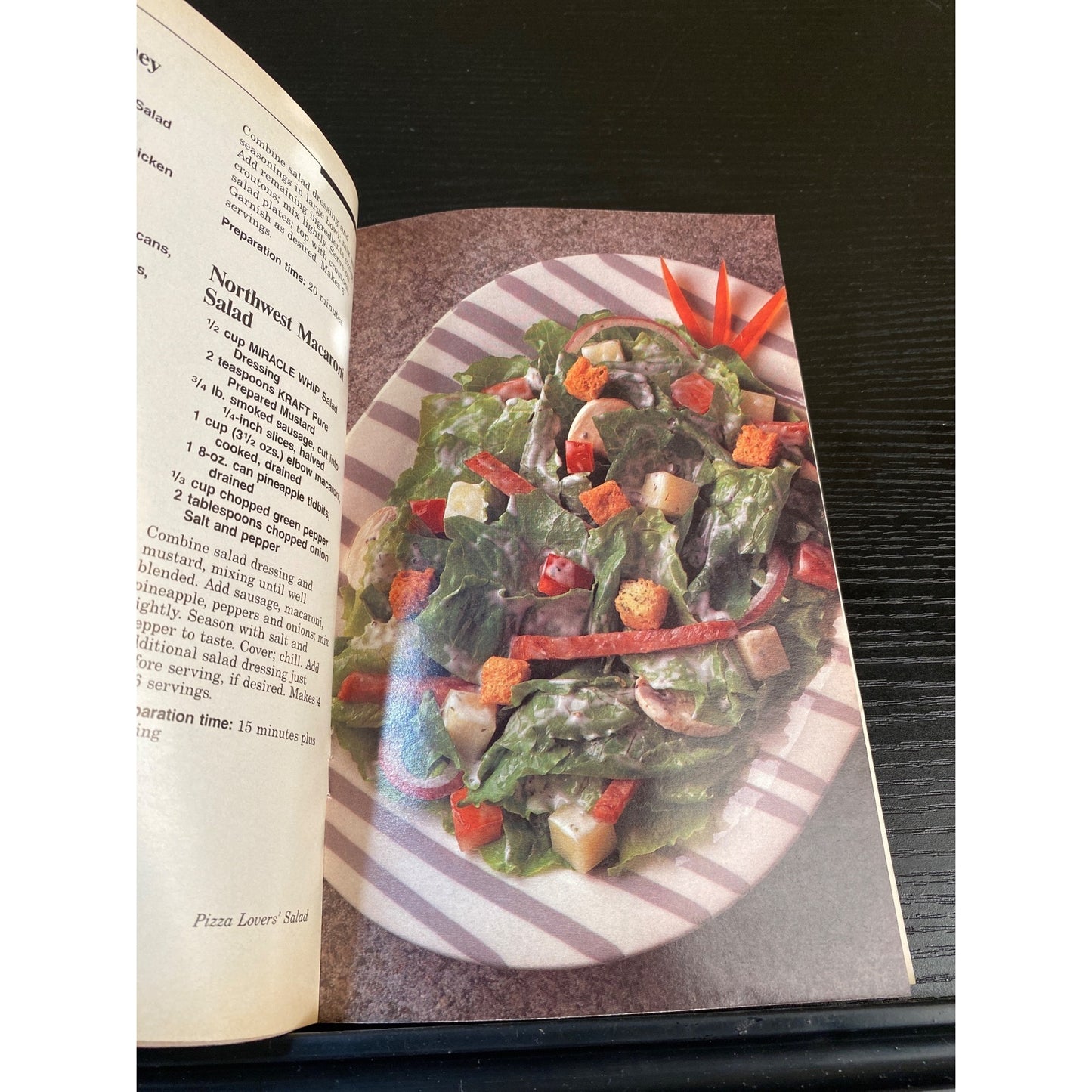 Favorite Recipes Kraft Miracle Whip Good Food Ideas 1989 Cookbook Booklet