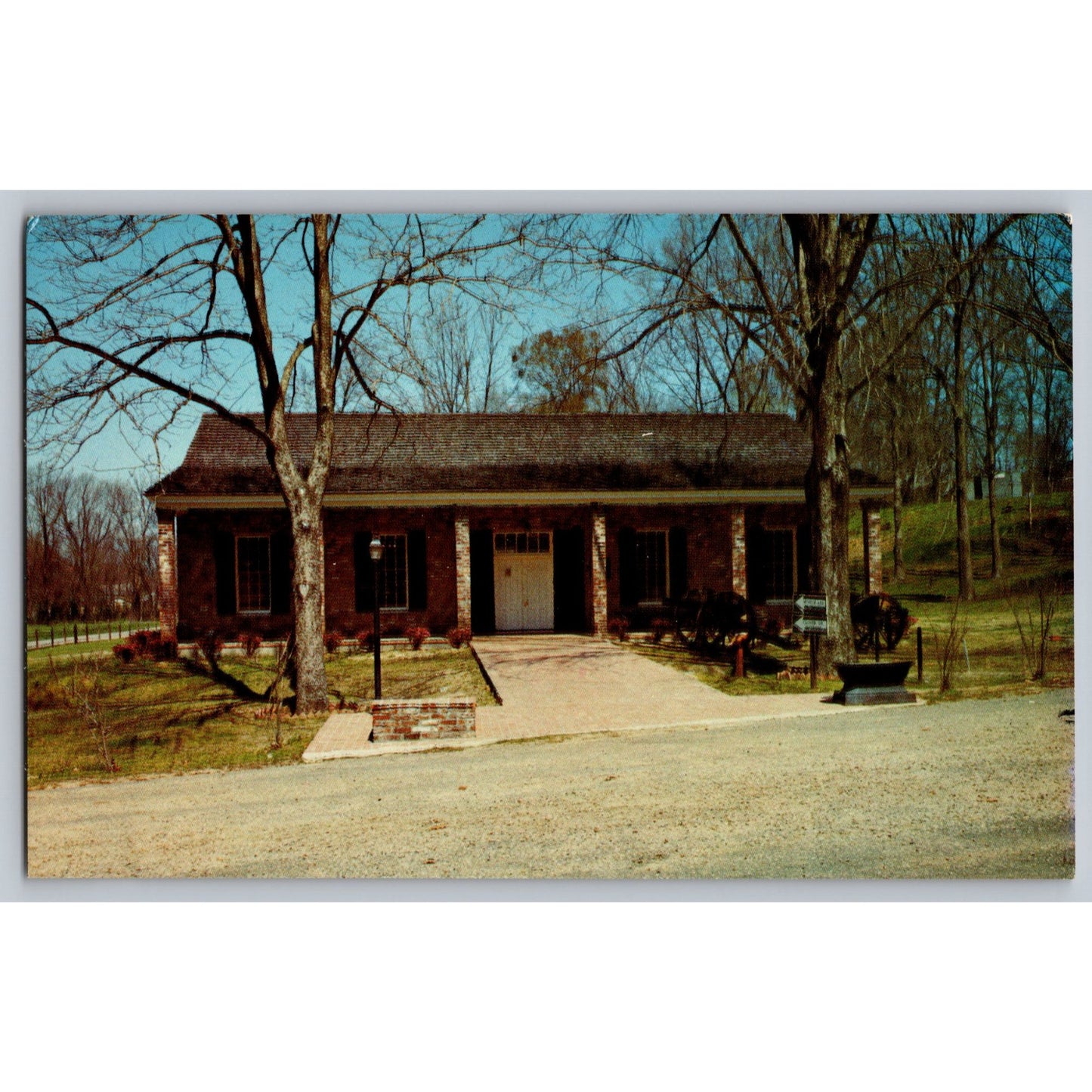 Gibson MS Mississippi Grand Gulf State Park Museum & Visitors Center Postcard