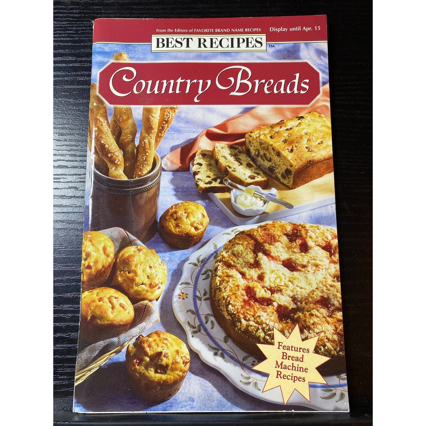 Best Recipes Country Breads 1997 Cookbook Booklet Bread Machine Recipes