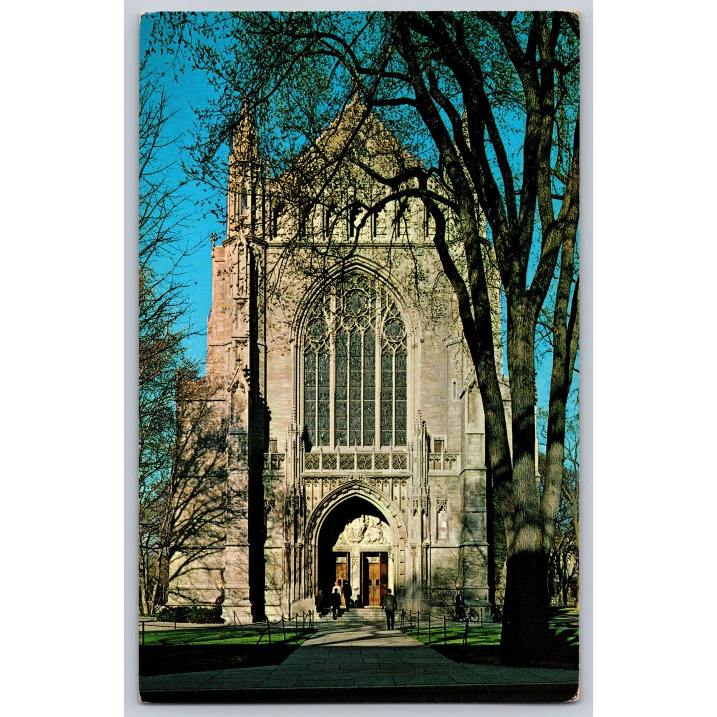 Princeton University Chapel NJ New Jersey Chrome Postcard Unused