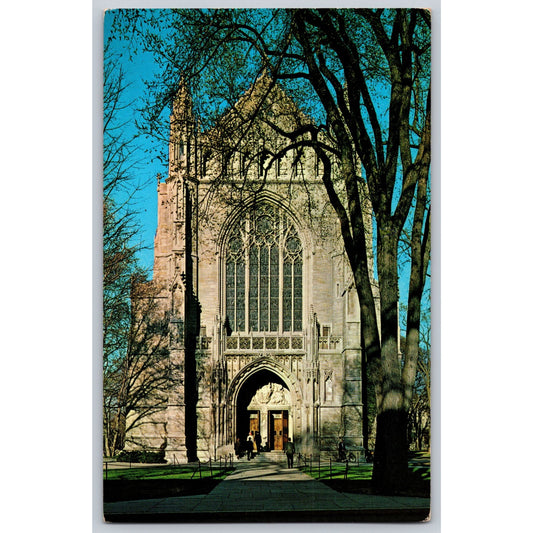 Princeton University Chapel NJ New Jersey Chrome Postcard Unused