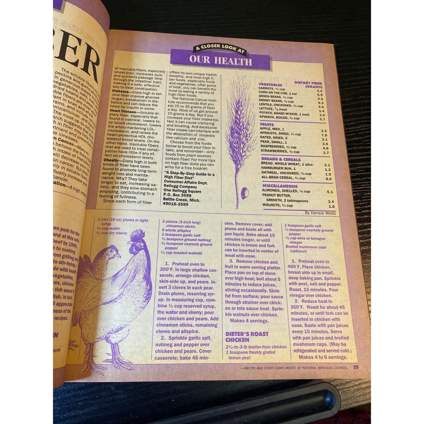 McCalls Cooking School Magazine #13 Feb 1987 International Recipes Desserts